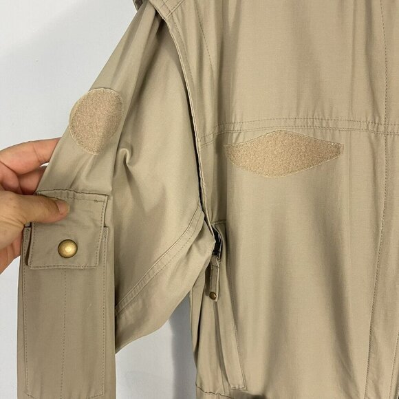 Pro Flight Suits by John Douglas Aviator Wear Beige Pilots Jumpsuit Small - Picture 3 of 16